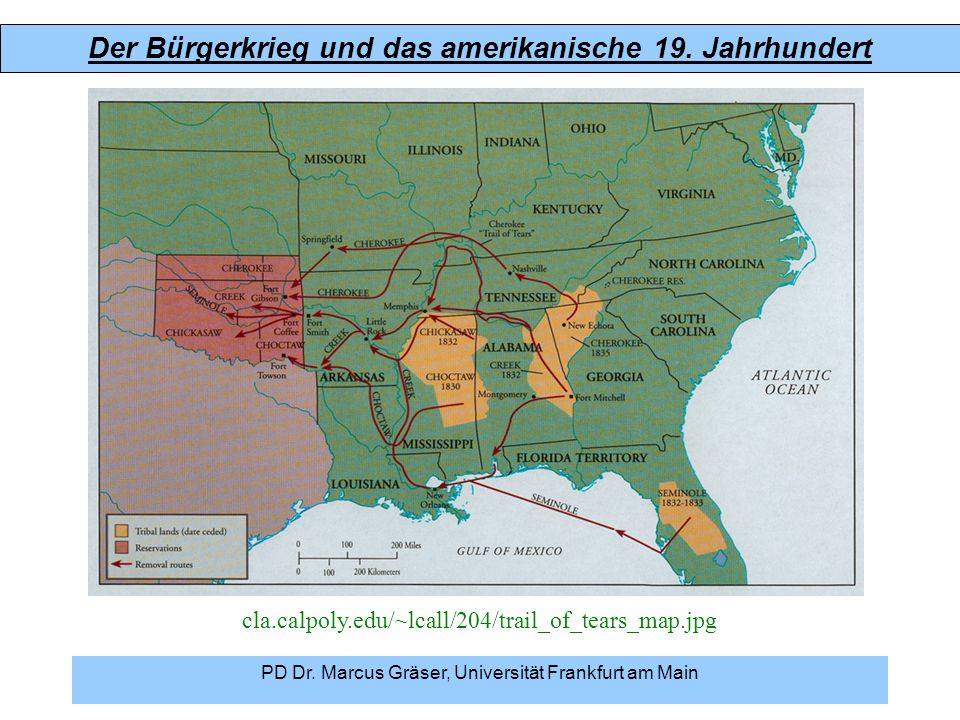 Der Bürgerkrieg und das amerikanische 19. Jahrhundert