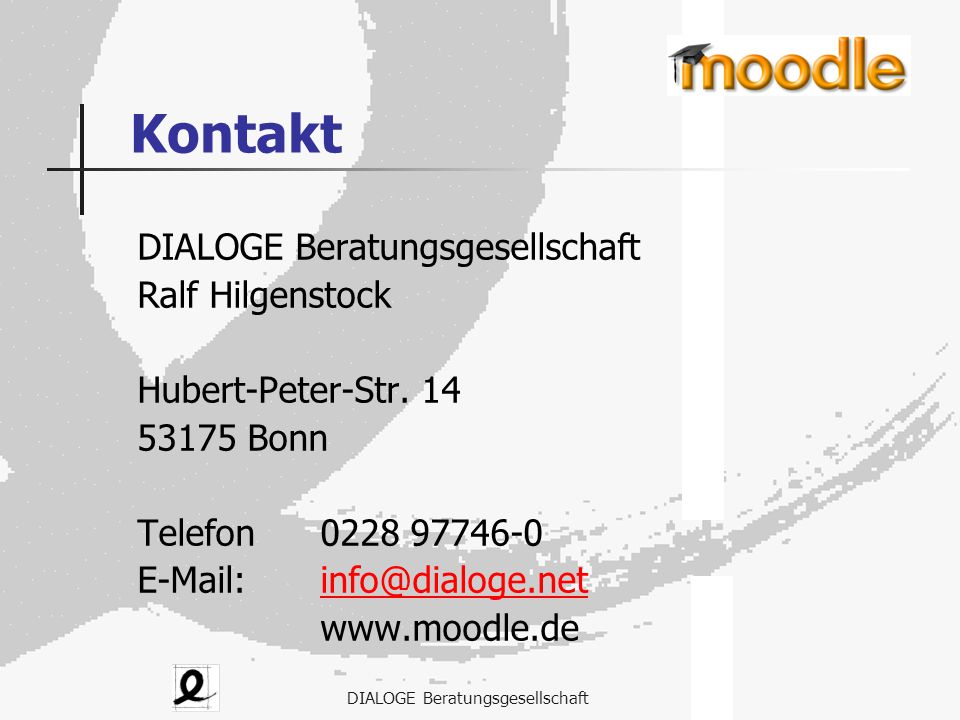 Kontakt DIALOGE Beratungsgesellschaft Ralf Hilgenstock