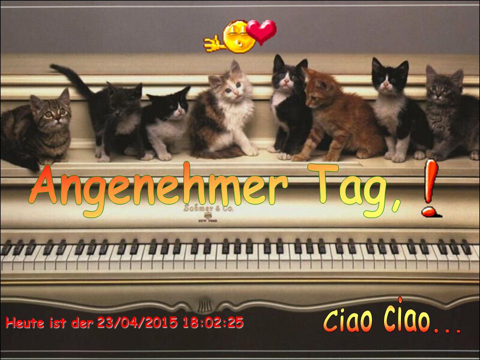 Schöner Abend Angenehmer Tag,