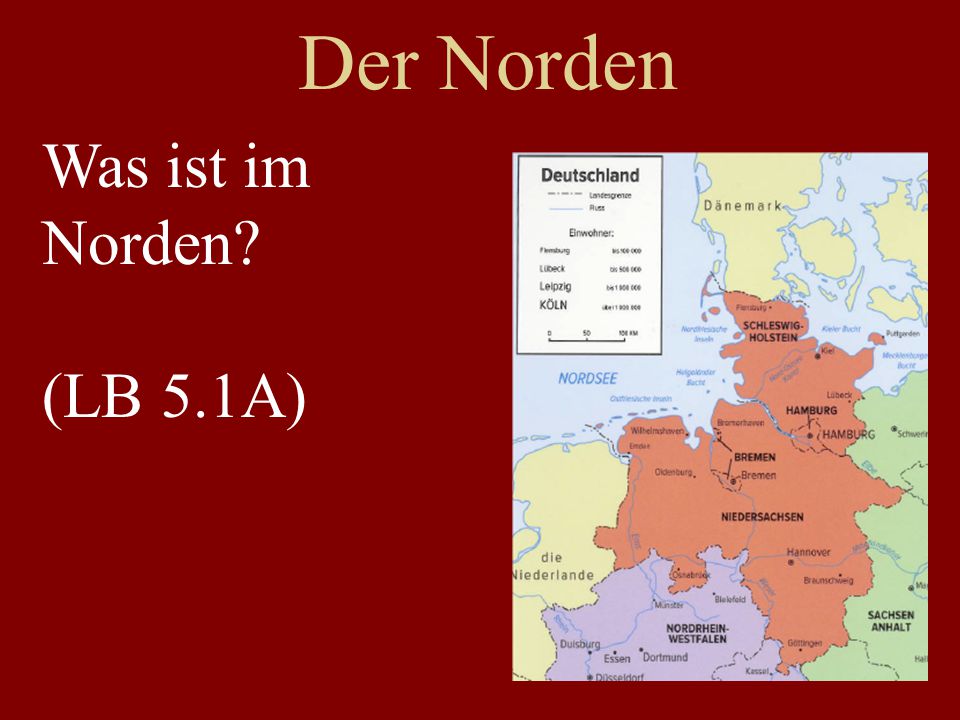 Der Norden Was ist im Norden (LB 5.1A)
