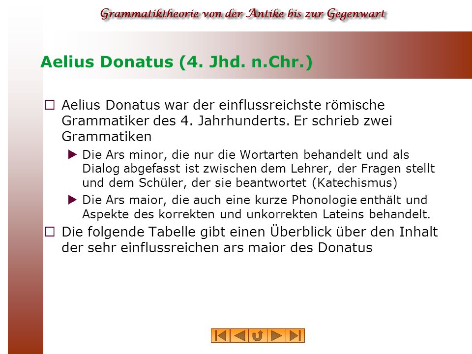 Aelius Donatus (4. Jhd. n.Chr.)