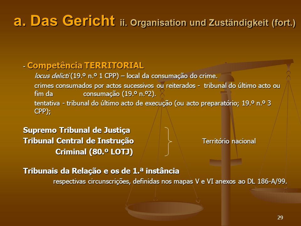 a. Das Gericht ii. Organisation und Zuständigkeit (fort.)