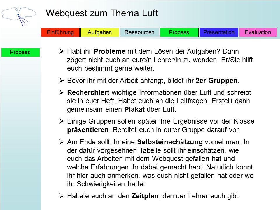 Bevor ihr mit der Arbeit anfangt, bildet ihr 2er Gruppen.