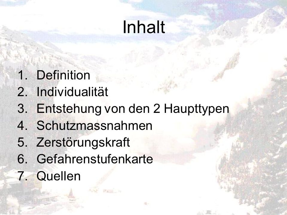 Inhalt Definition Individualität Entstehung von den 2 Haupttypen
