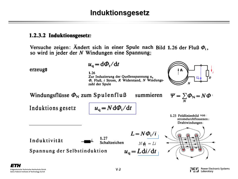 Induktionsgesetz V-2