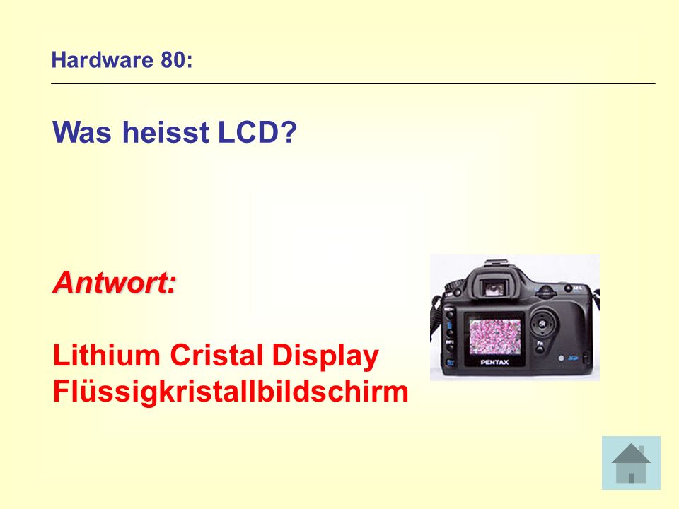 Lithium Cristal Display Flüssigkristallbildschirm