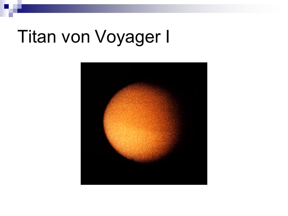 Titan von Voyager I