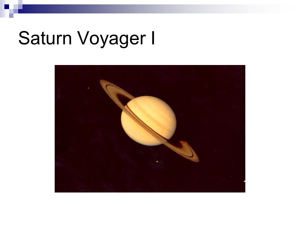 Saturn Voyager I