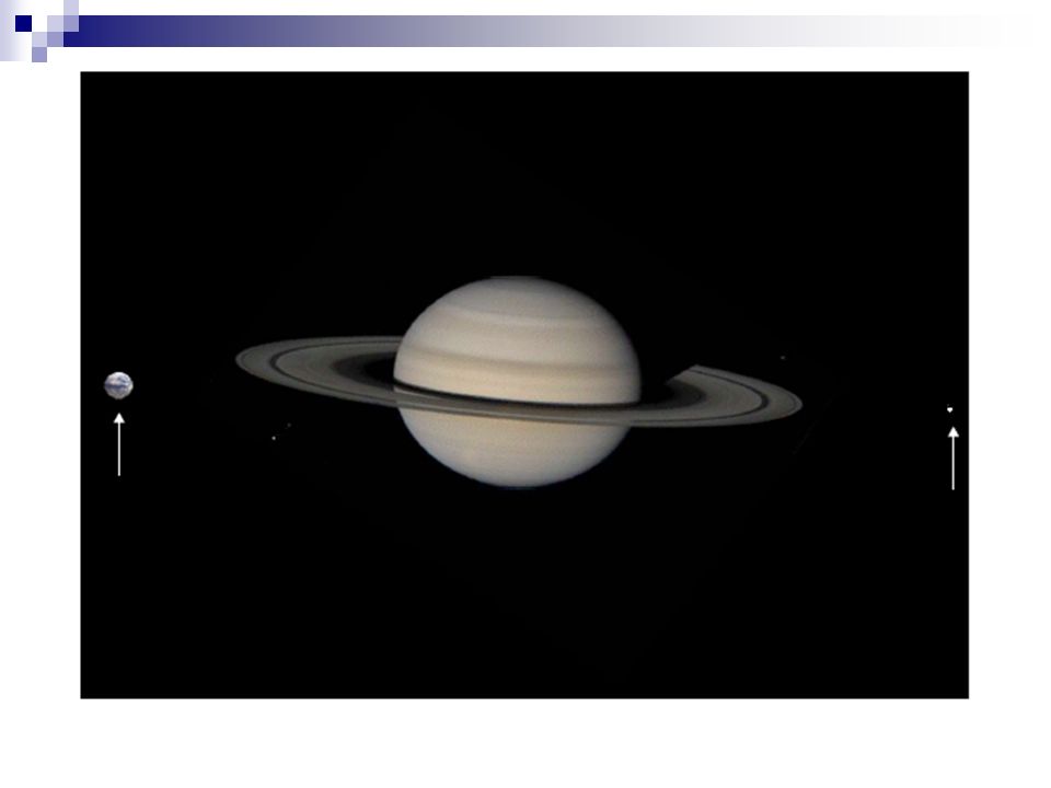 Saturn im Erde-Mond-System (Foto: NASA, ID unbekannt)