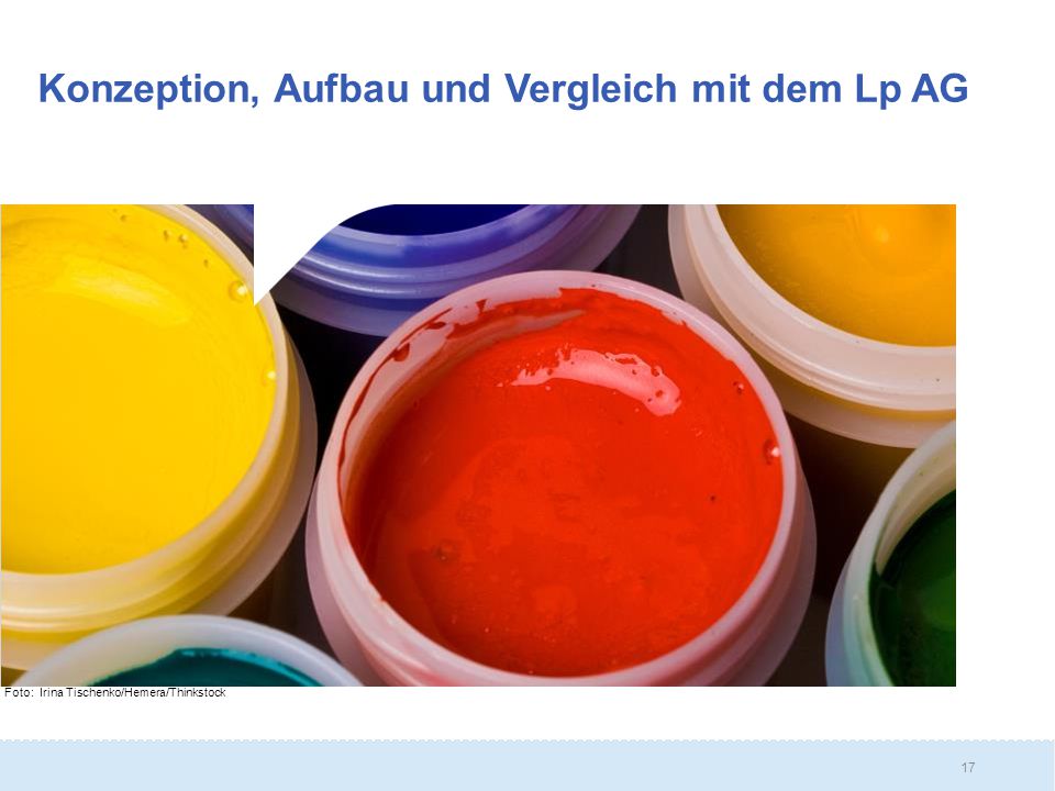 Konzeption, Aufbau und Vergleich mit dem Lp AG