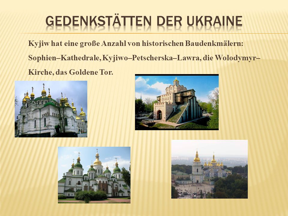 Gedenkstätten der Ukraine