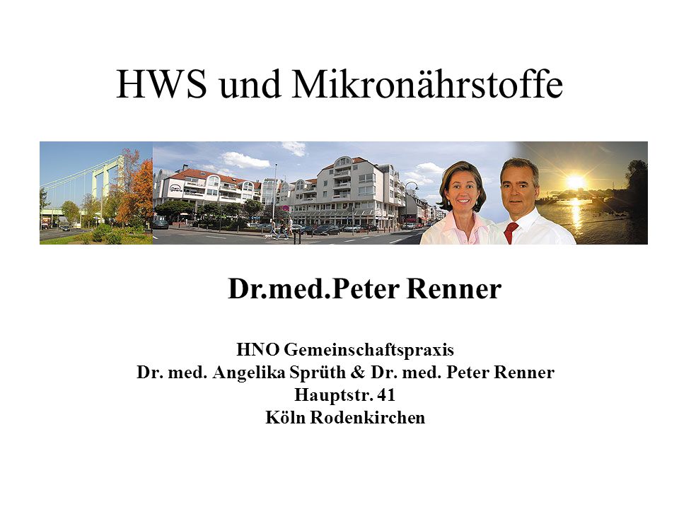 HWS und Mikronährstoffe