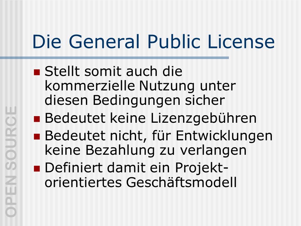 Die General Public License