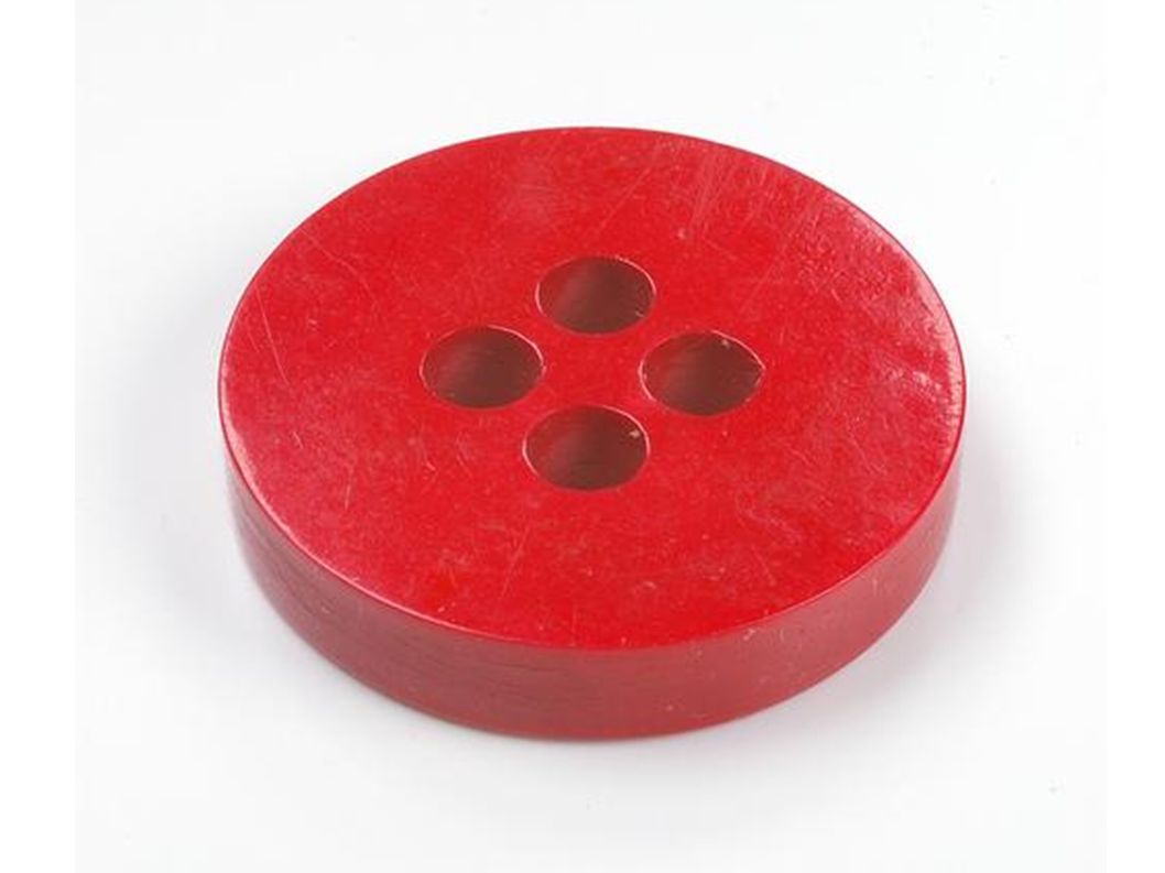 ein roter Knopf