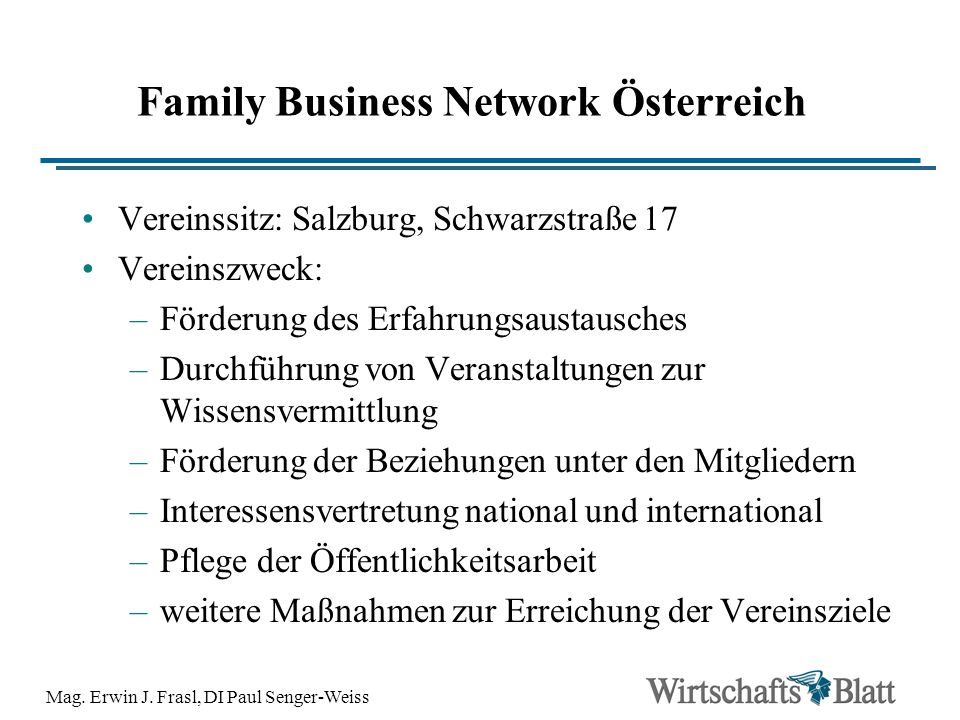 Family Business Network Österreich