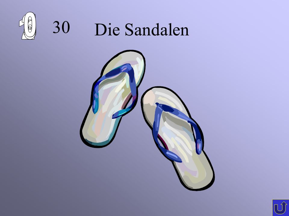 Die Sandalen