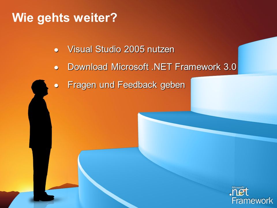 Wie gehts weiter Visual Studio 2005 nutzen