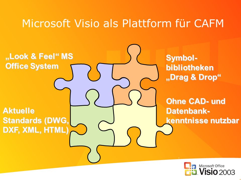 Microsoft Visio als Plattform für CAFM