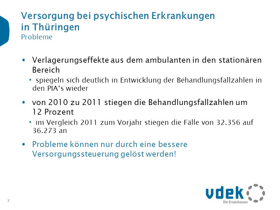 Versorgung bei psychischen Erkrankungen in Thüringen Probleme
