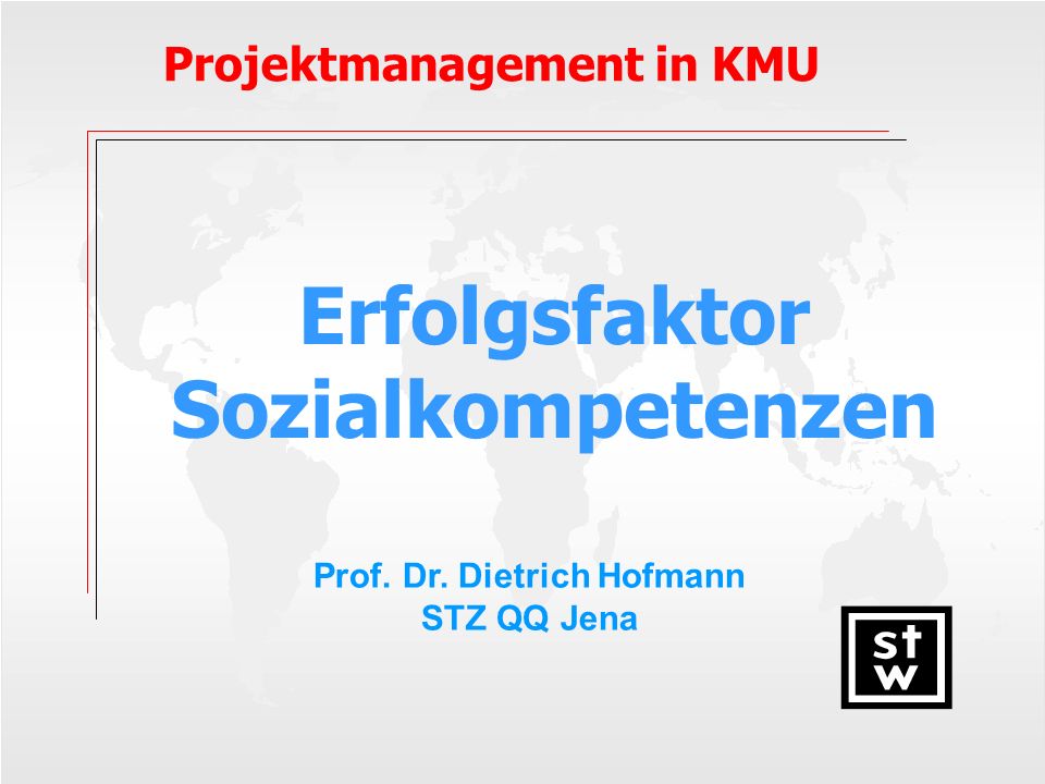 Prof. Dr. Dietrich Hofmann