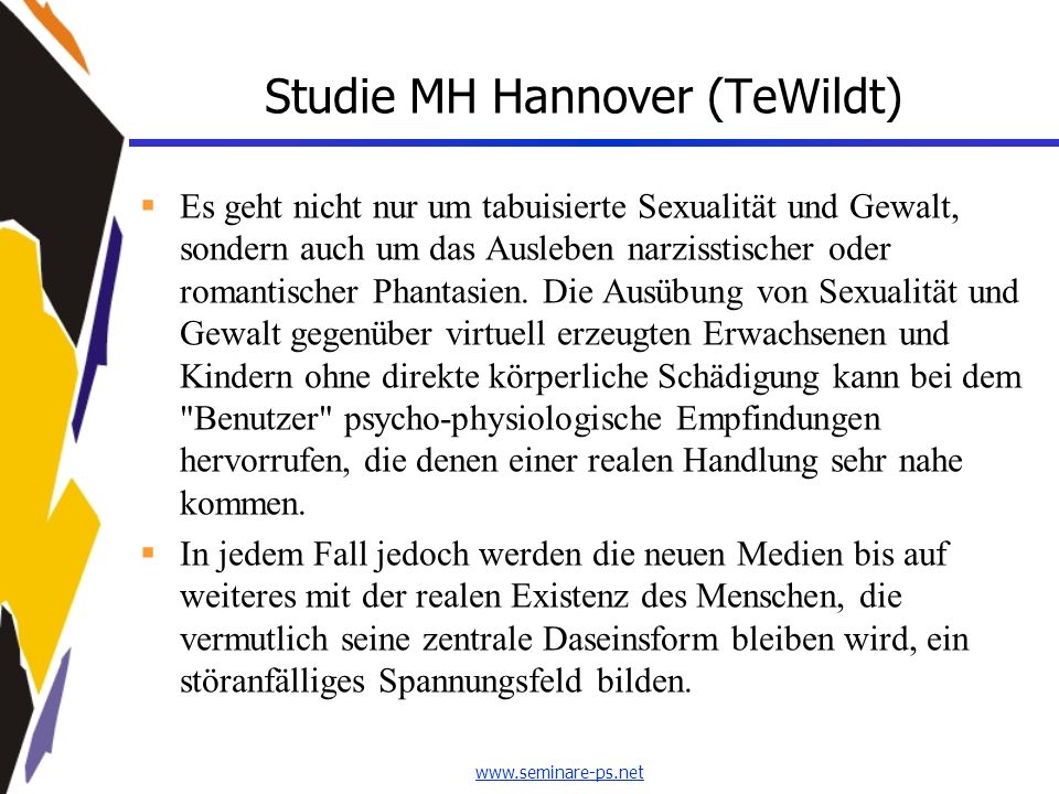 Studie MH Hannover (TeWildt)