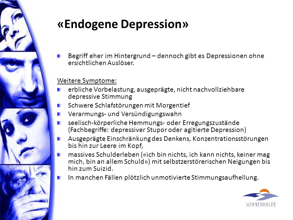«Endogene Depression»
