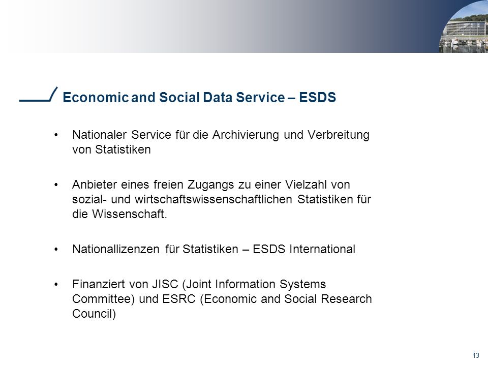Economic and Social Data Service – ESDS