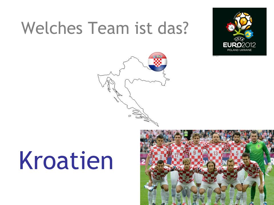 Welches Team ist das Kroatien