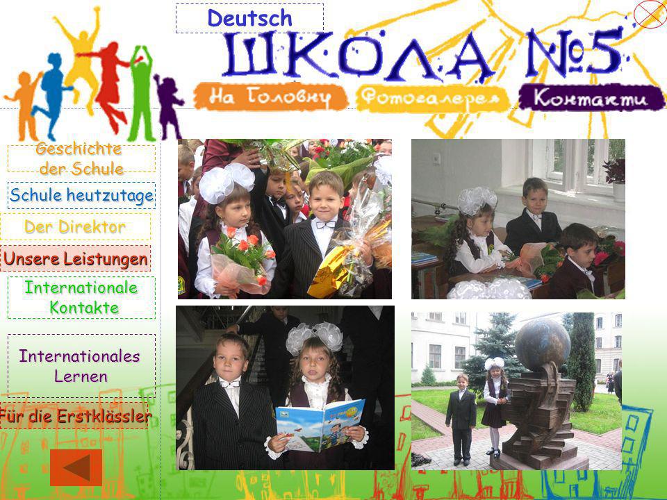 Deutsch Geschichte der Schule Schule heutzutage Der Direktor