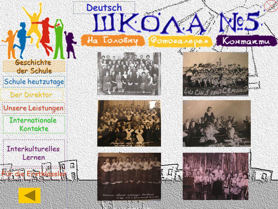 Deutsch Geschichte der Schule Schule heutzutage Der Direktor