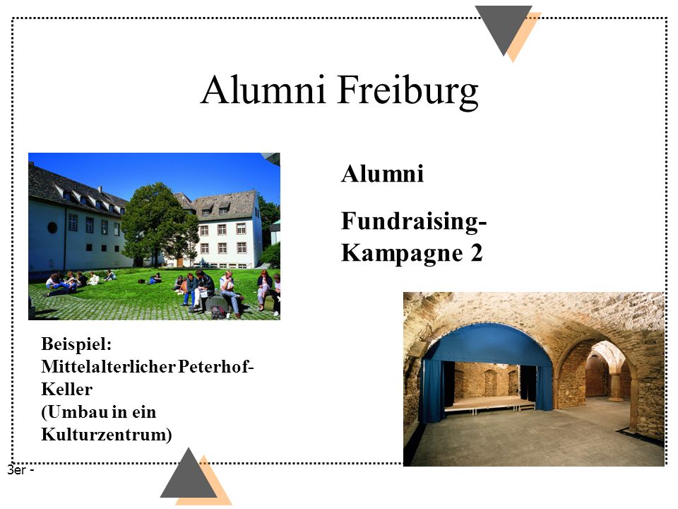 Alumni Freiburg Alumni Fundraising-Kampagne 2