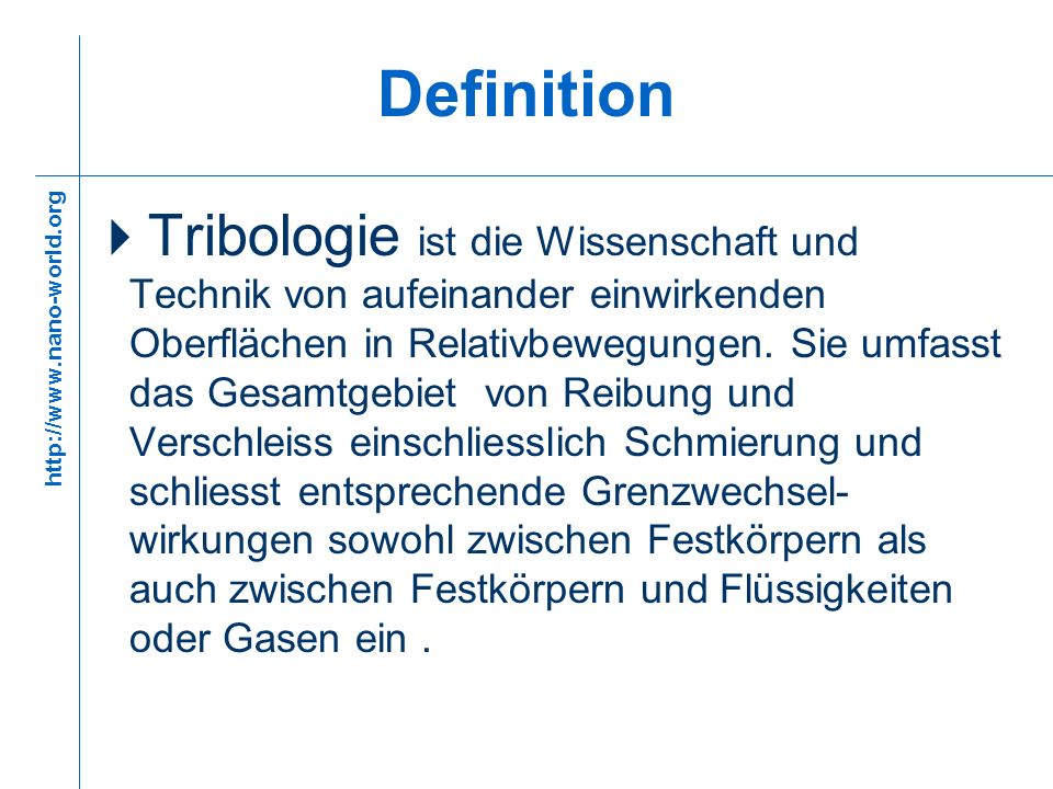 Definition