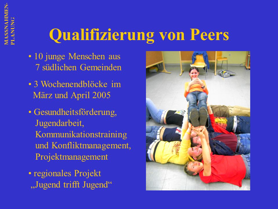 Qualifizierung von Peers