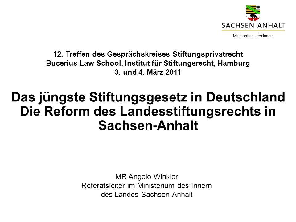 Ministerium des Innern