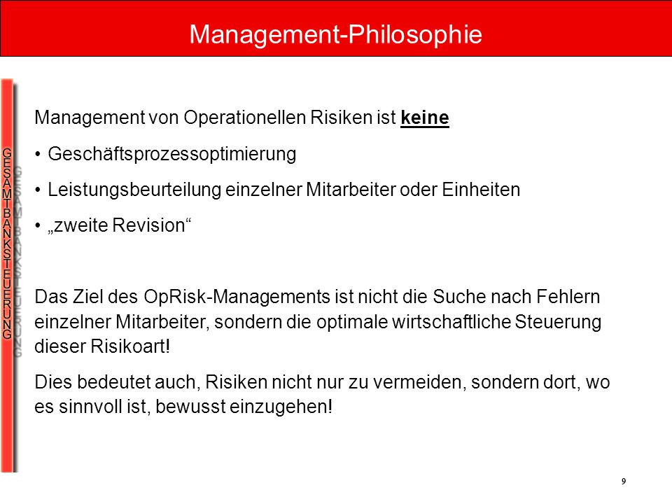 Management-Philosophie