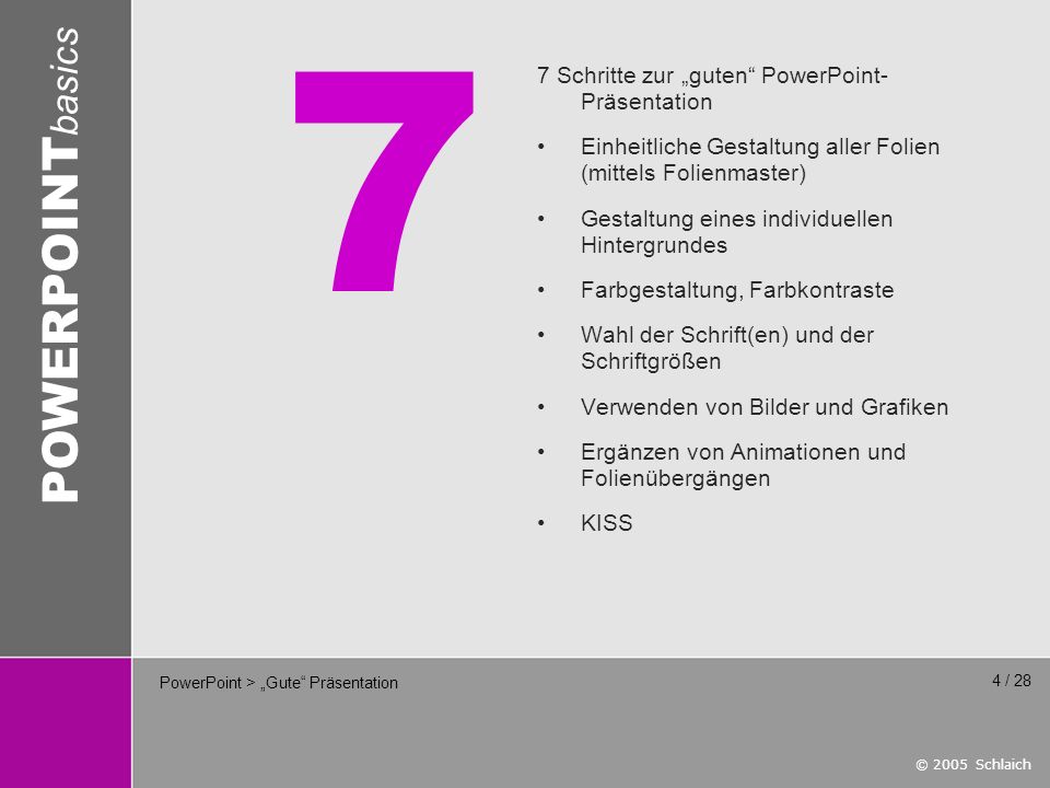 Inhalt Powerpoint Merkmale Ppt Herunterladen