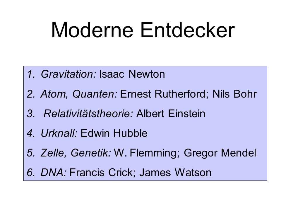Moderne Entdecker Gravitation: Isaac Newton