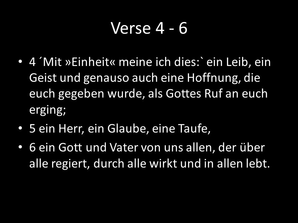 Verse 4 - 6