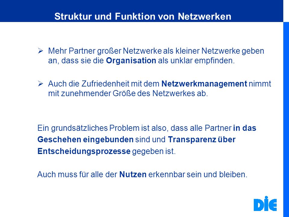 Struktur und Funktion von Netzwerken