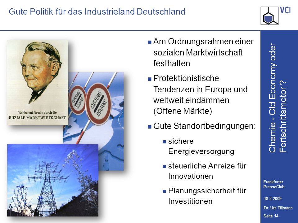 Gute Politik für das Industrieland Deutschland