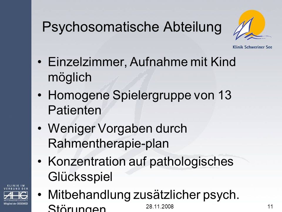 Psychosomatische Abteilung