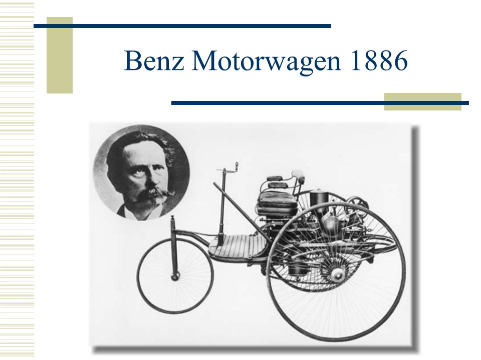 Benz Motorwagen 1886