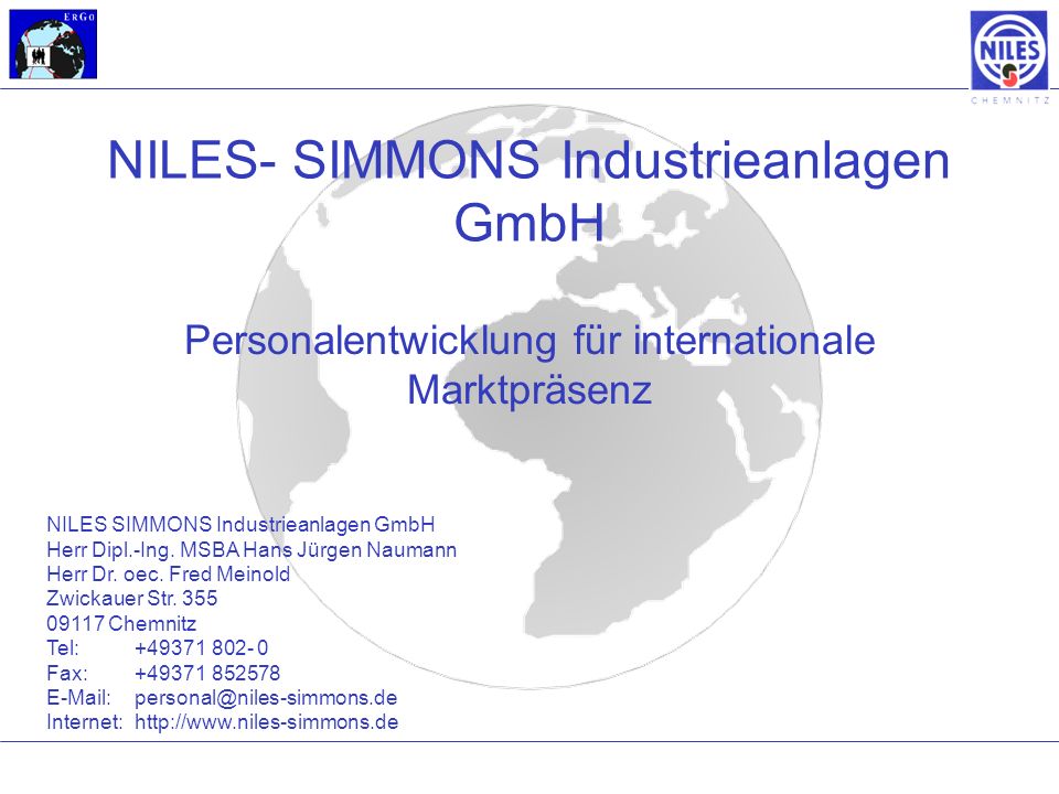 NILES- SIMMONS Industrieanlagen GmbH