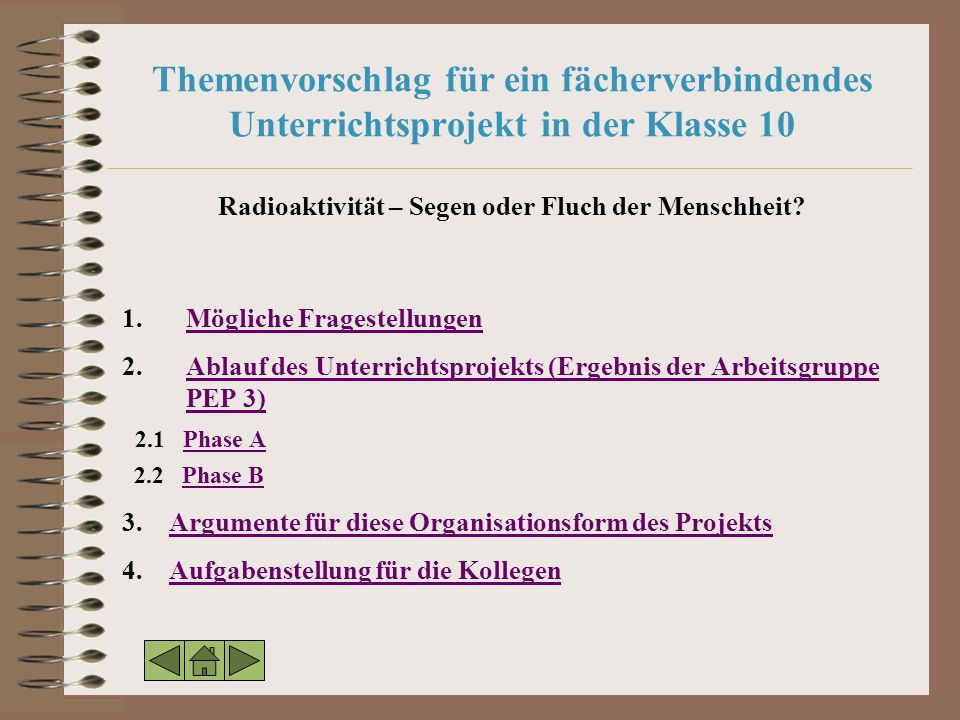 Radioaktivität – Segen oder Fluch der Menschheit
