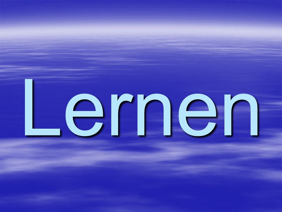 Lernen