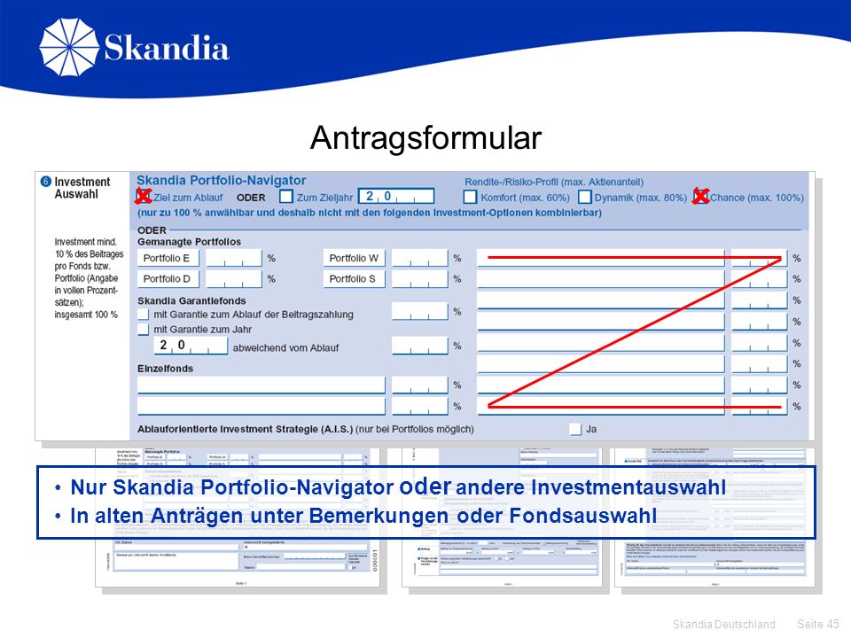 Antragsformular   Zusatzblätter nur ausfüllen, wenn … Todesfallschutz mehr als 10 % und/oder Beitragssumme mehr als EUR.