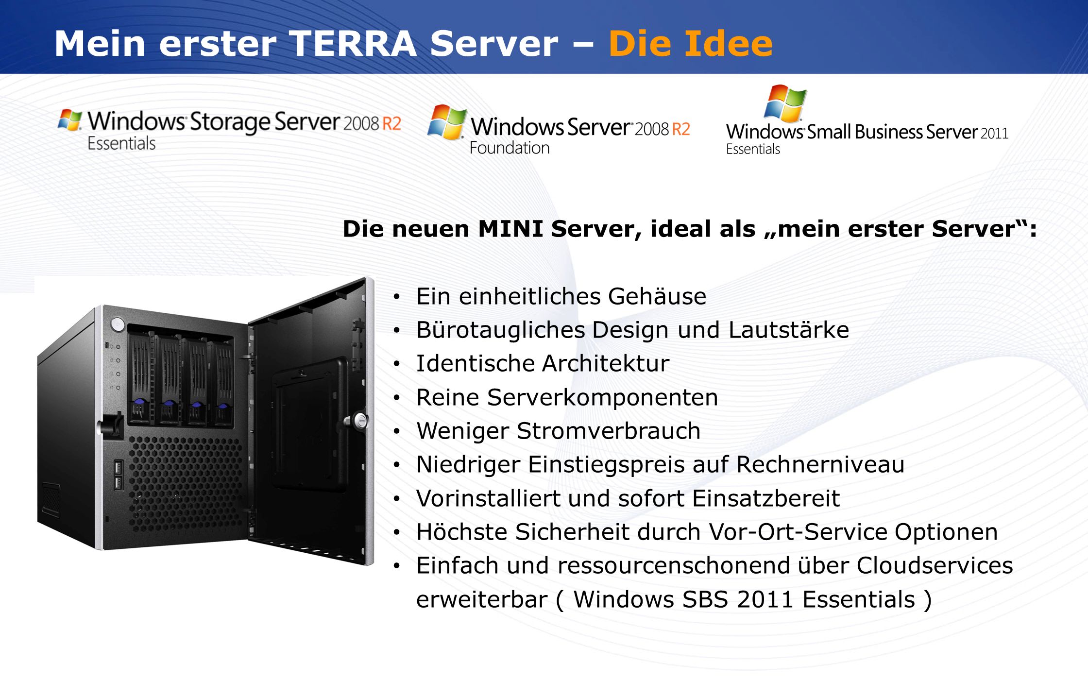 Mein erster TERRA Server – Die Idee