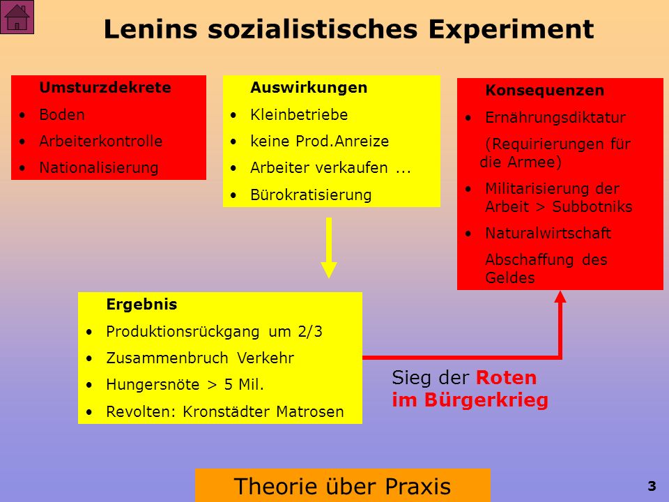 Lenins sozialistisches Experiment