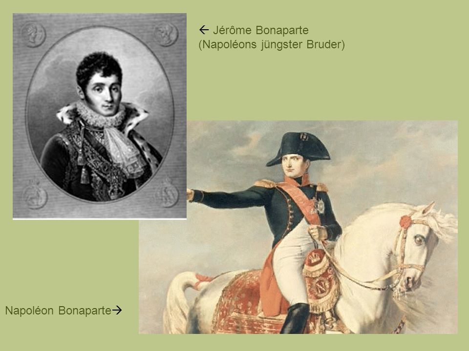  Jérôme Bonaparte (Napoléons jüngster Bruder)