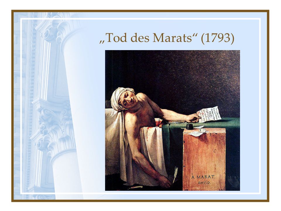 „Tod des Marats (1793)